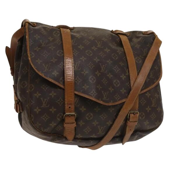 LOUIS VUITTON Monogram Saumur 43 Shoulder Bag M42252 - Picture 1 of 16